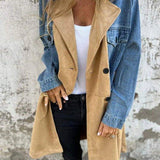 Albert | Tofarvet denim frakke
