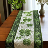 Quilted bordløber - Smaragdskov