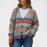 Fran | Livlig cardigan med knapper