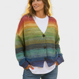 Fran | Livlig cardigan med knapper
