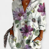 Frida | Skjorte med blomsterprint