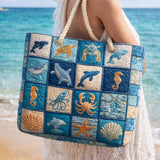 Håndlavet Strandtaske | Havliv