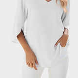 Helle | Bluse med flæser