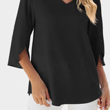 Helle | Bluse med flæser