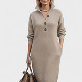 Cornelia™ | Elegant stribet kjole