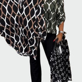 Lene | Graphic Ivy-bluse