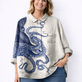 Amelia | Moderne linnedskjorte