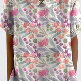 Selma | Blomsterbluse