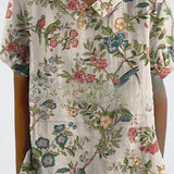 Selma | Blomsterbluse