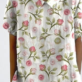 Selma | Blomsterbluse
