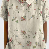 Selma | Blomsterbluse