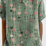 Selma | Blomsterbluse