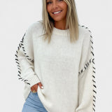 Sonia™| Letstrikket sweater