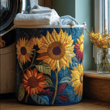 Vasketøjskurv med blomster Sunshine