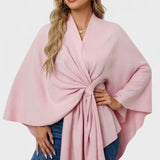 Yvette | Elegant draperet poncho